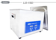 Digital-Ultraschallschmuck-Reinigungs-Maschine, Ultraschallreiniger des vergaser-15L mit beweglichem Korb