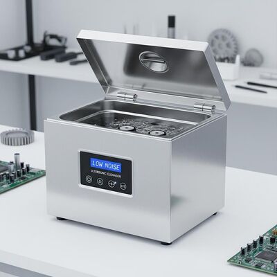 Tisch-Ultraschallreiniger mit geringem Geräuschpegel und Edelstahltank, entwickelt für die Reinigung in verschiedenen Branchen