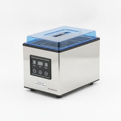 2.5L Reinigungspflanzenkapazität Tischboden Ultraschallreiniger Edelstahl Tank-Einheit Größe 280x180x200mm Konzipiert für und gründliche Reinigung