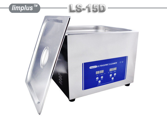 15 Liter-Digitalanzeigen-Tischplatte-Ultraschallreiniger mit Draninage, LS -15D