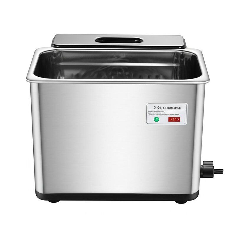 2.5L Cleaning Tank Capacity Tabletop Ultrasonic Cleanser Low Noise Level Offering Quiet Operation and Effective Cleaning