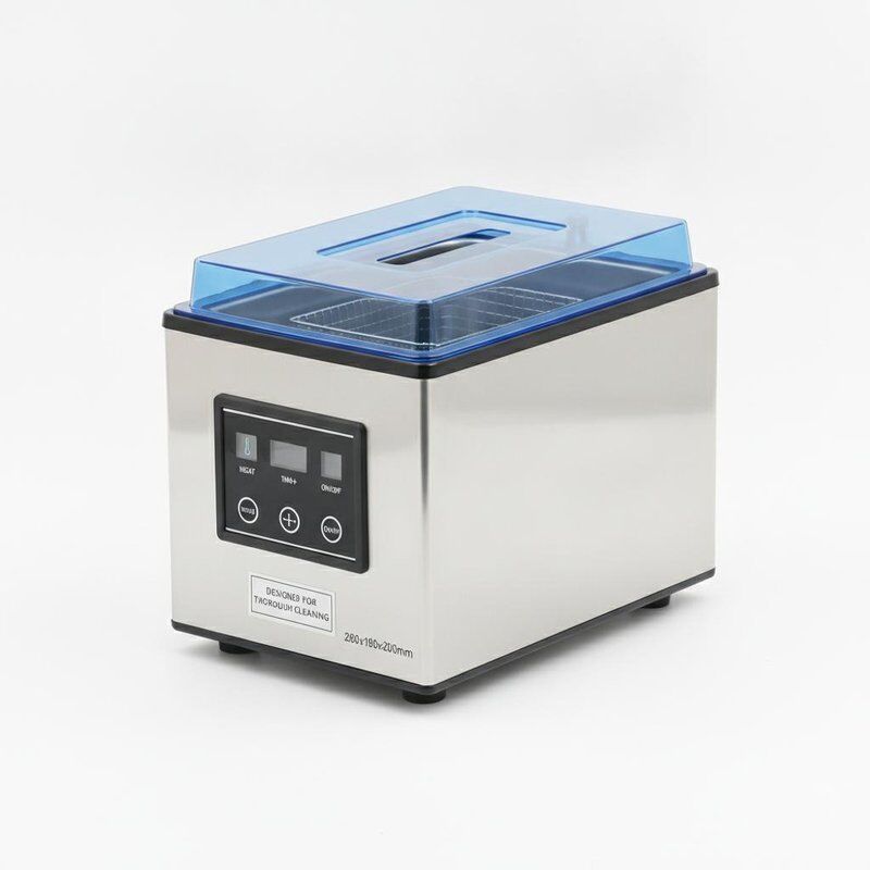 2.5L Reinigungspflanzenkapazität Tischboden Ultraschallreiniger Edelstahl Tank-Einheit Größe 280x180x200mm Konzipiert für und gründliche Reinigung